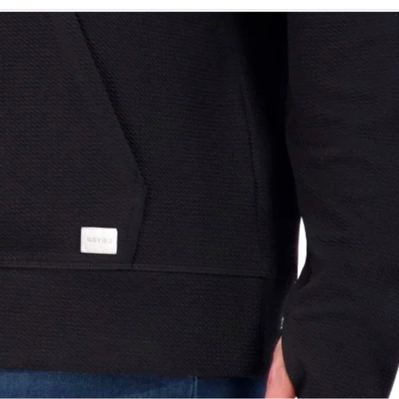 Soybu Black Textured Knit Sweater - Picture 6 of 7